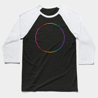 Round Rainbow IV Baseball T-Shirt